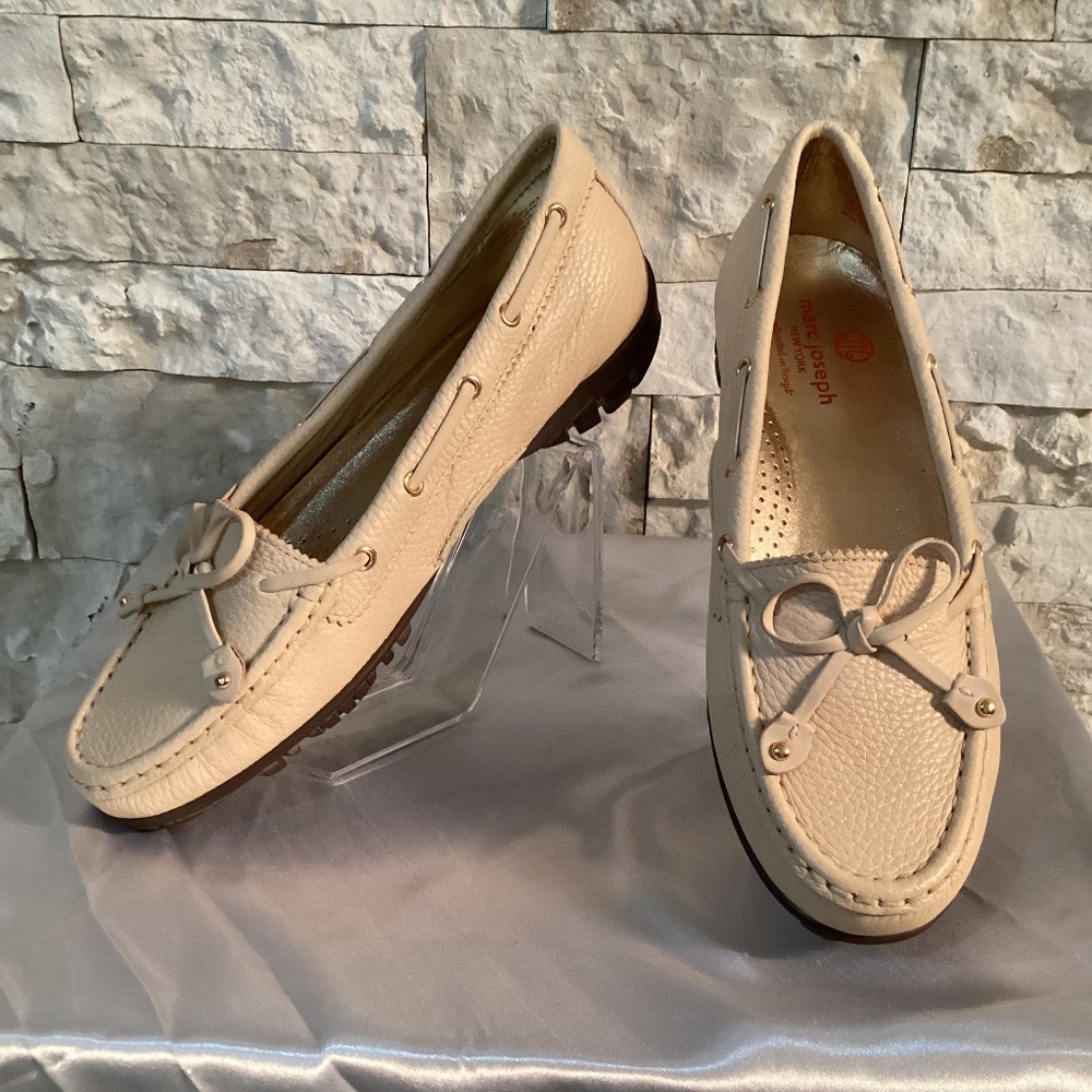 Marc Joseph New York Women's Cypress Hill Tiebow Driver Loafers